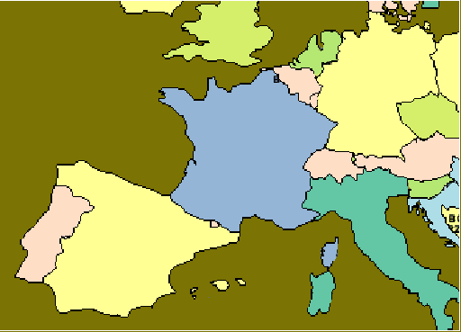 Carte Europe